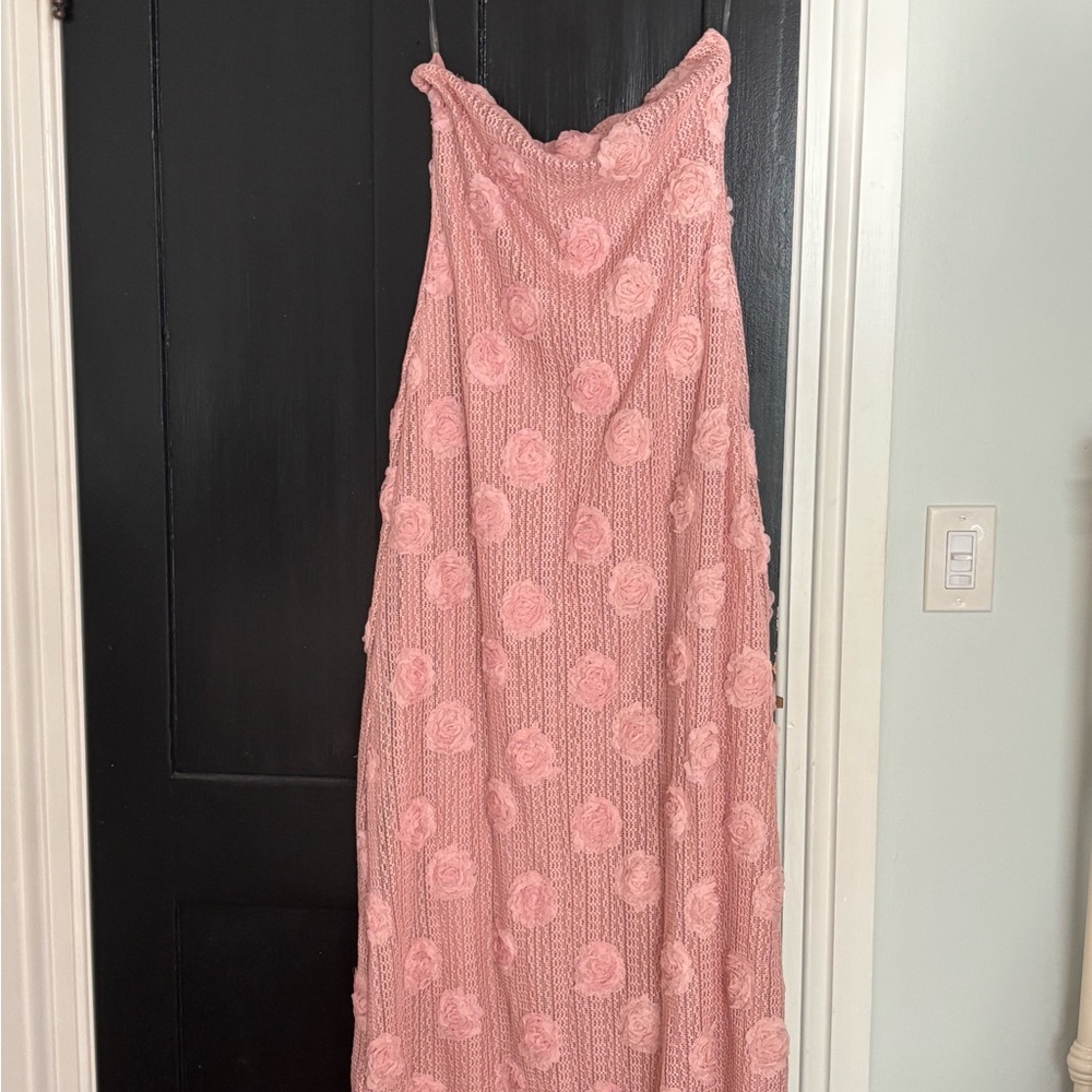 Peppermayo Holly Maxi Dress in Pink